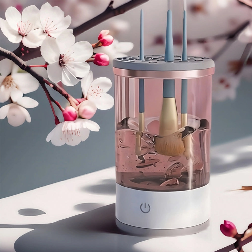 The Deluxe™ Electric Makeup Brush Cleaner