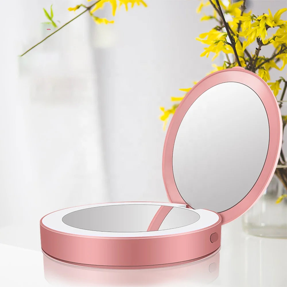 The Deluxe™ LED Rechargeable Makeup Mirror