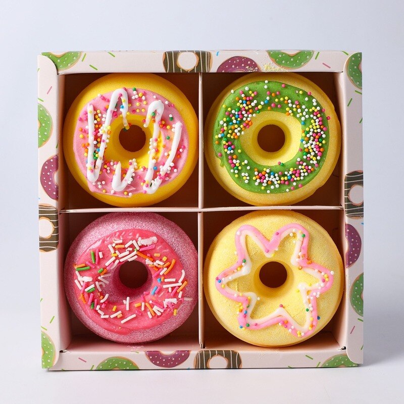 The Deluxe™ Doughnut Bath Bomb Set